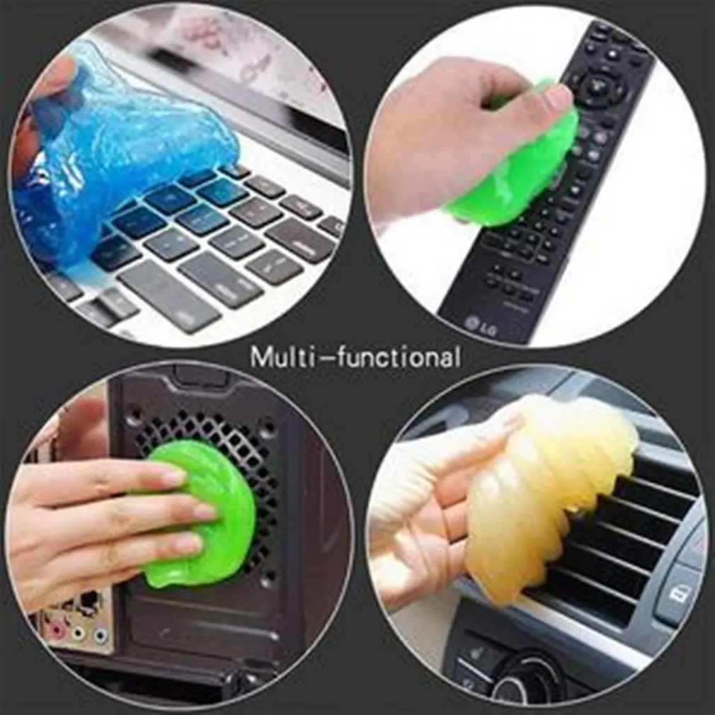 

Keyboard Cleaning Soft Clay Dust Plastic Air Conditioning Air Outlet Multi-Function Keyboard Cleaning Glue A
