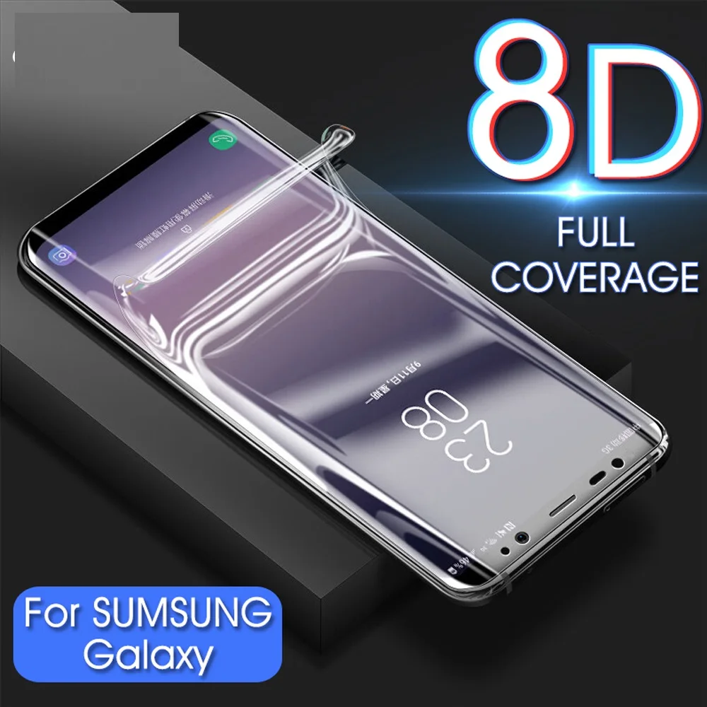 Hydrogel Film For Samsung Galaxy A9 2018 SM-A920F Screen Protector on the For Samsung A9 2016 Protective Full Cover