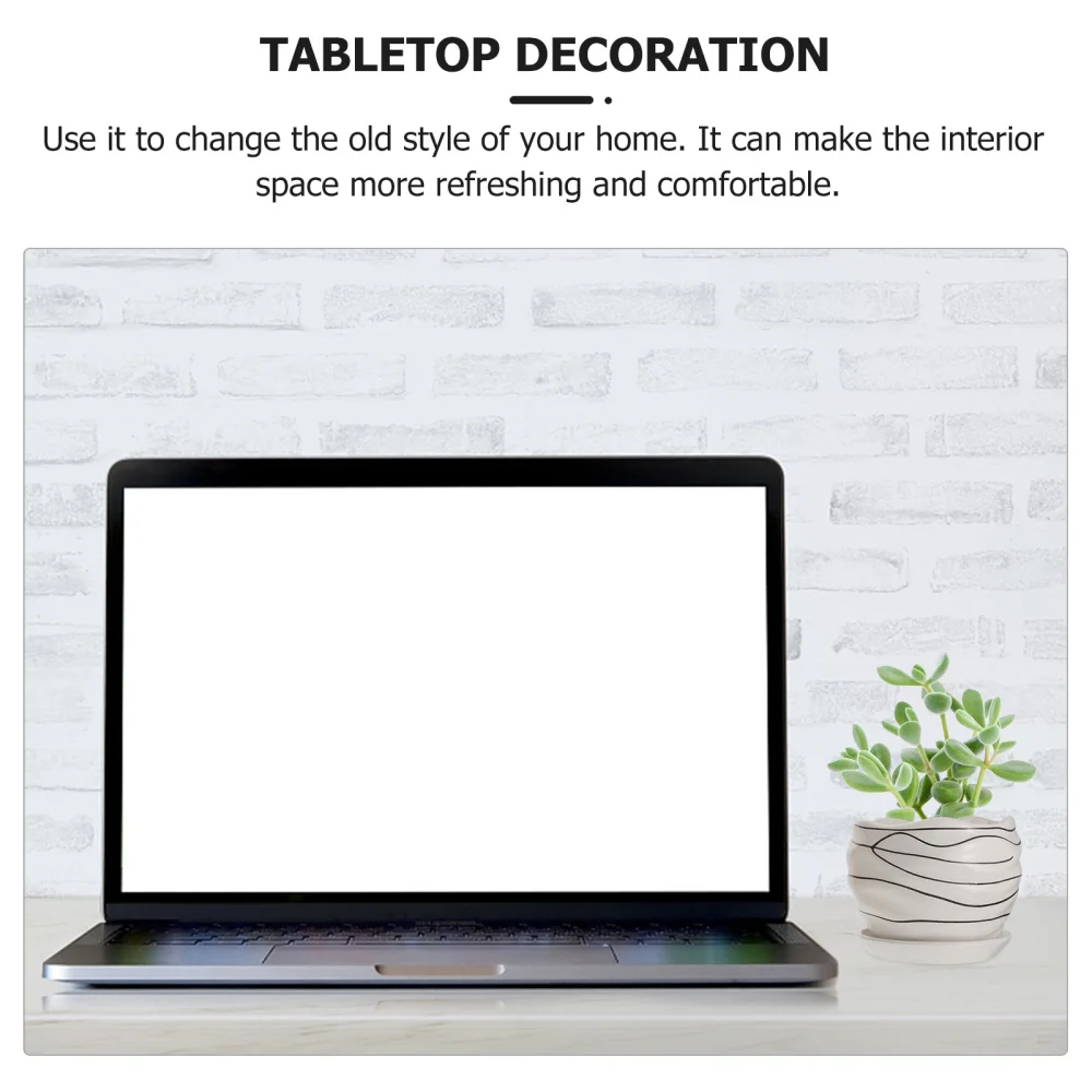 

3pcs Personality Spiral Flower Pot Simple Succulent Flower Pot with Tray