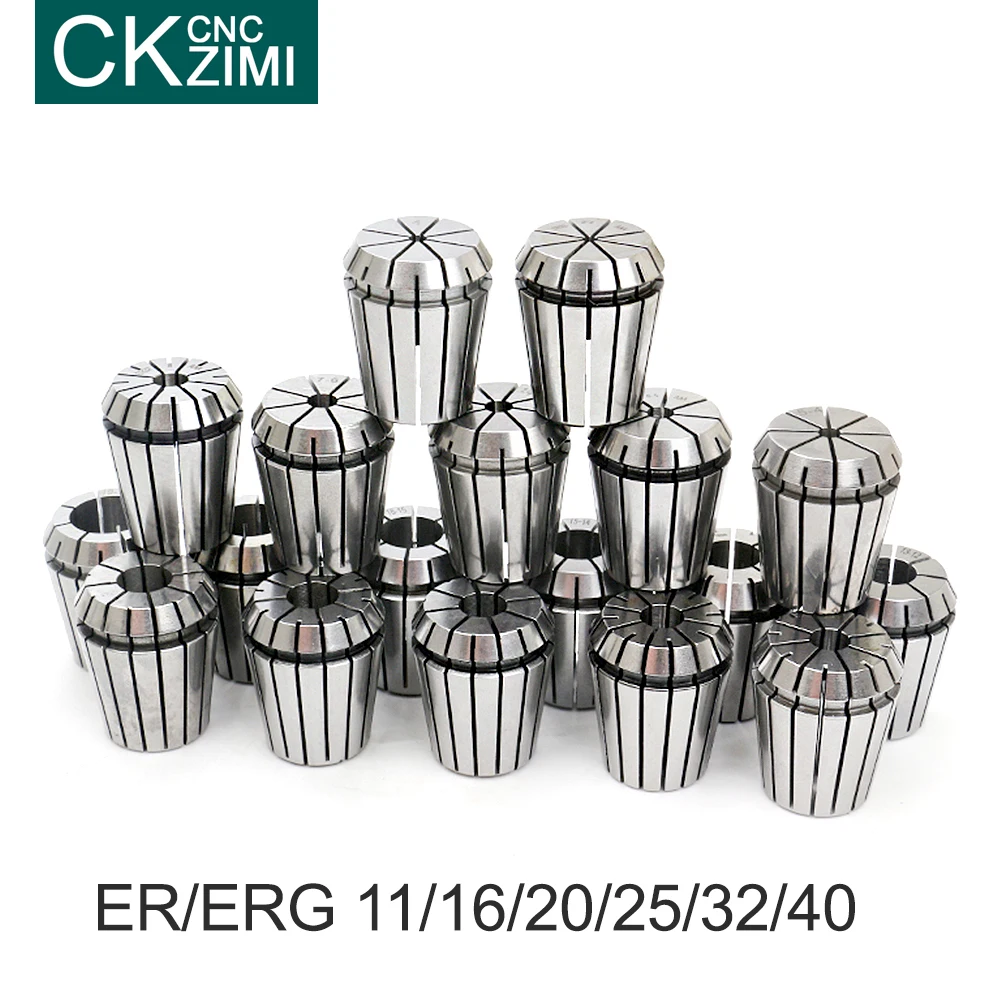 ER16 1-10 мм 1/8 1/4 прецизионный пружинный цанговый патрон для ЧПУ фрезерного