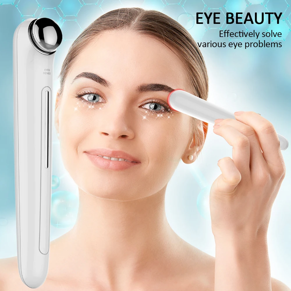 

Ручка электрическая портативная мини-ручка для массажа глаз, удаление морщин и кругов под глазами, омоложение, уход за волосами