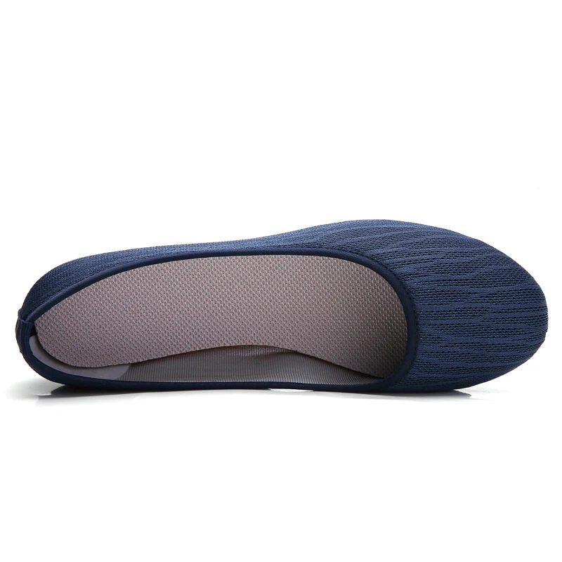 Туфли женские сетчатые на плоской подошве дышащие удобные лоферы Повседневная