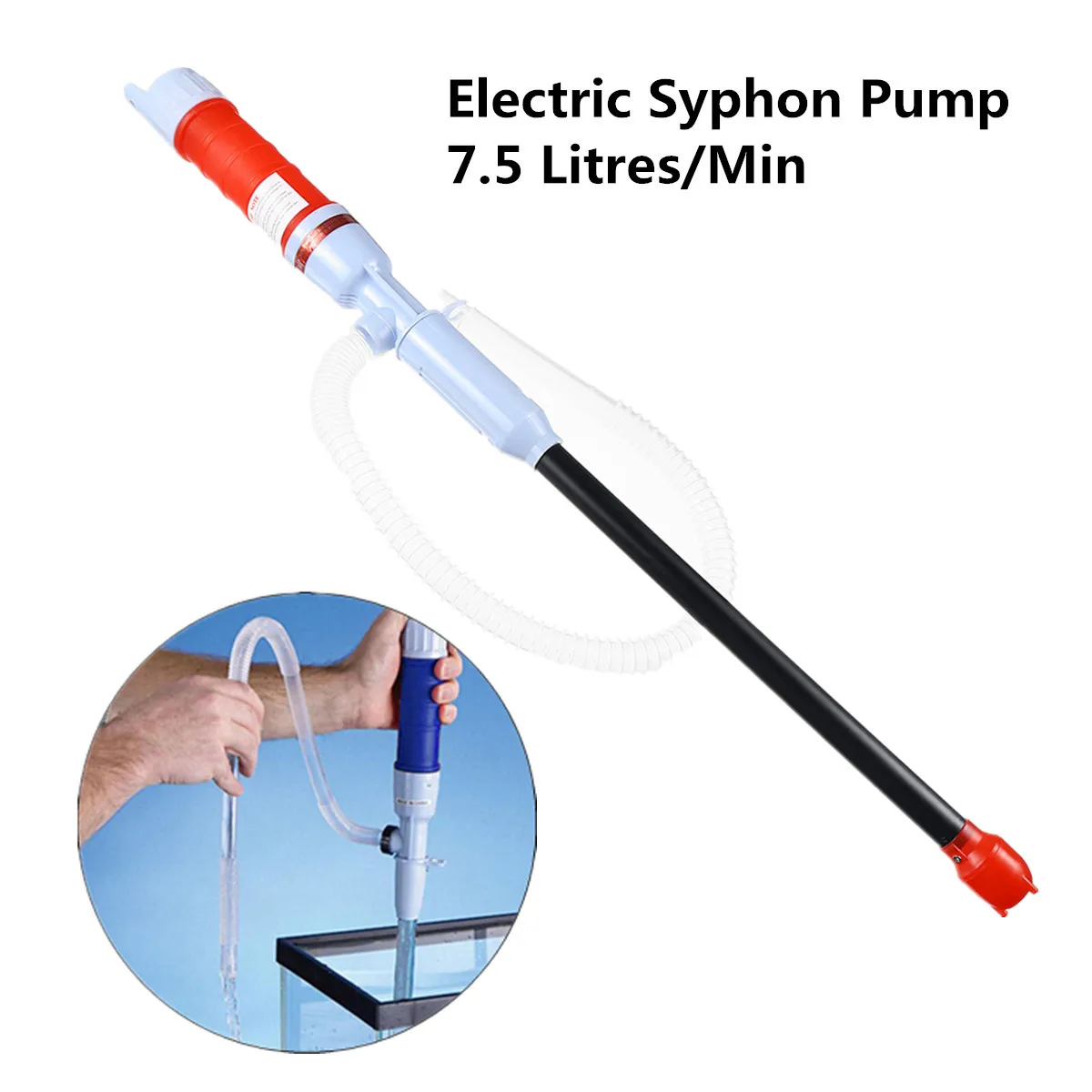 Фото Портативный Электрический аккумулятор Syphon Power ed насос для дизельного топлива Портативный Электрический аккумулятор Syphon Power ed насос для дизельного топлива