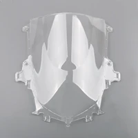 motorcycle clear double bubble windscreen windshield screen abs shield fit for yamaha yzf r1 yzf r1 2015 2017