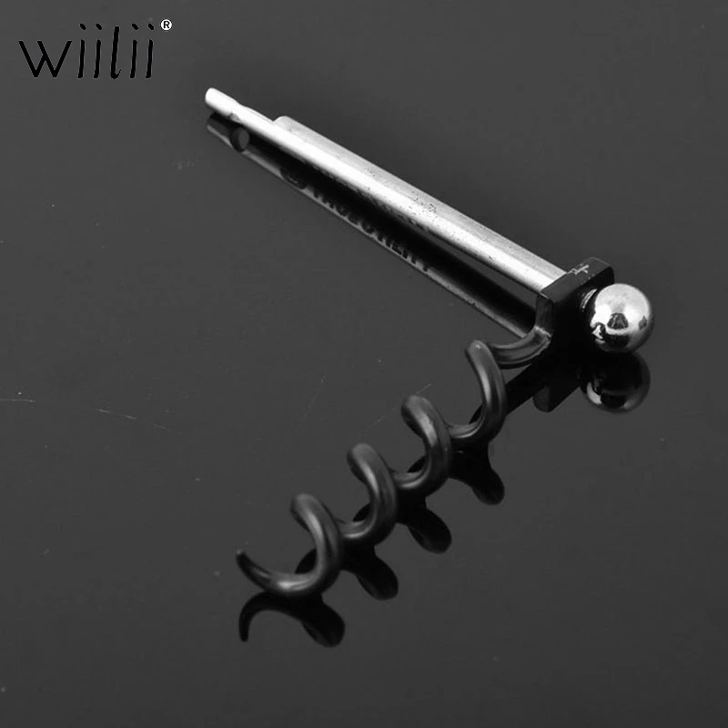 Wiilii мини-бутылка для вина открывалка с брелком Карманный пивной колба штопор