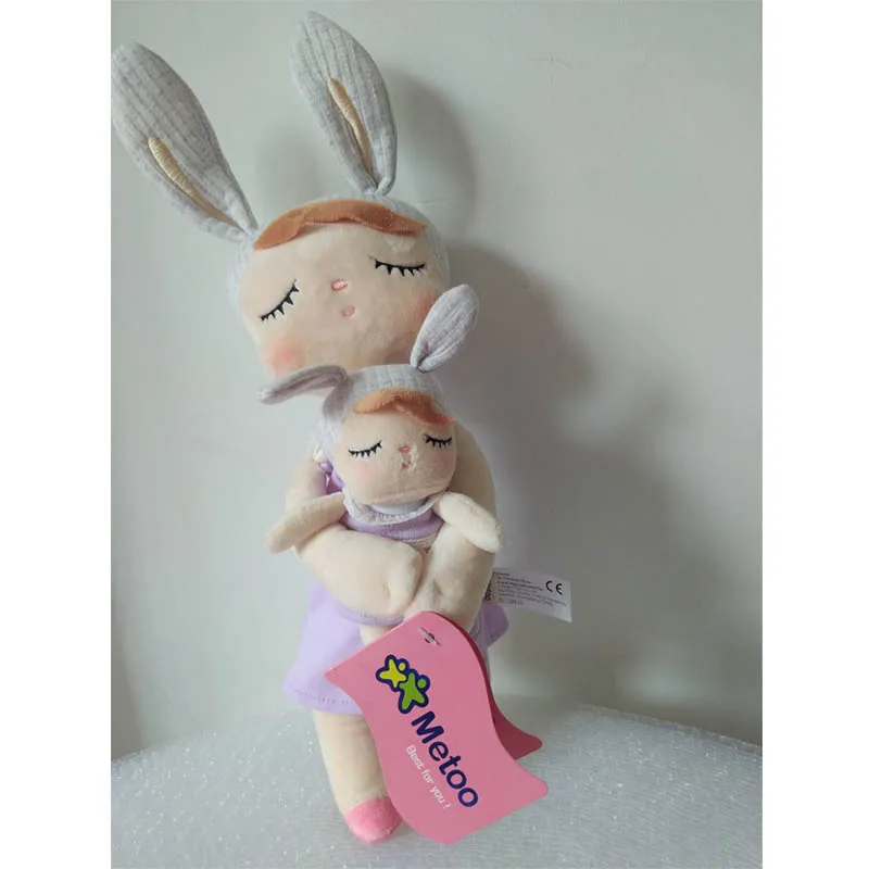42 см подлинный оригинал Новое поступление Прекрасный Кролик Metoo Кукла Мягкие