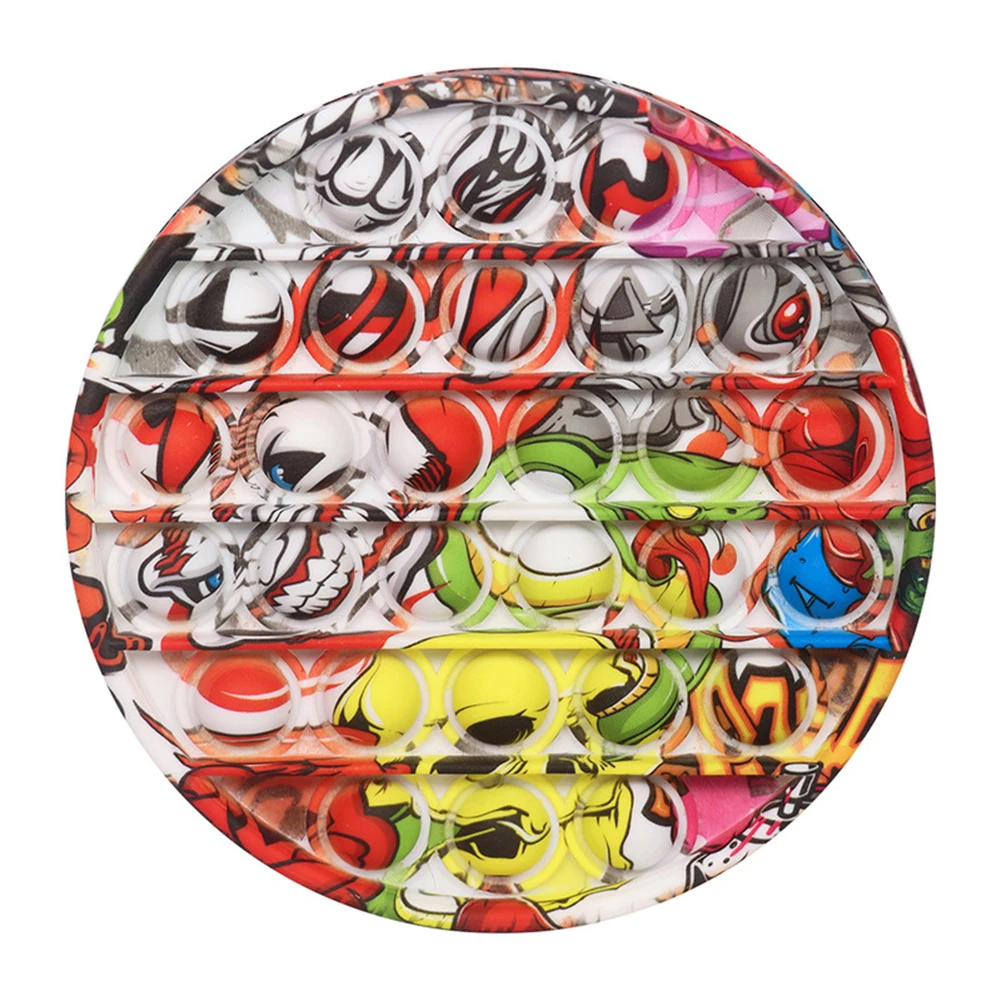 

Push Bubble Sensory Fidget Toy Adult Kids Funny Stress Reliever Antistress Toys for Children Autism Need