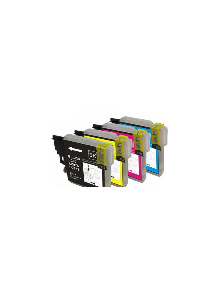 LC39 Ink cartridge compatible for Brother LC985 lc 39 DCP-J315W MFC-J415W MFC-J220 DCP-J125 printer | Компьютеры и офис