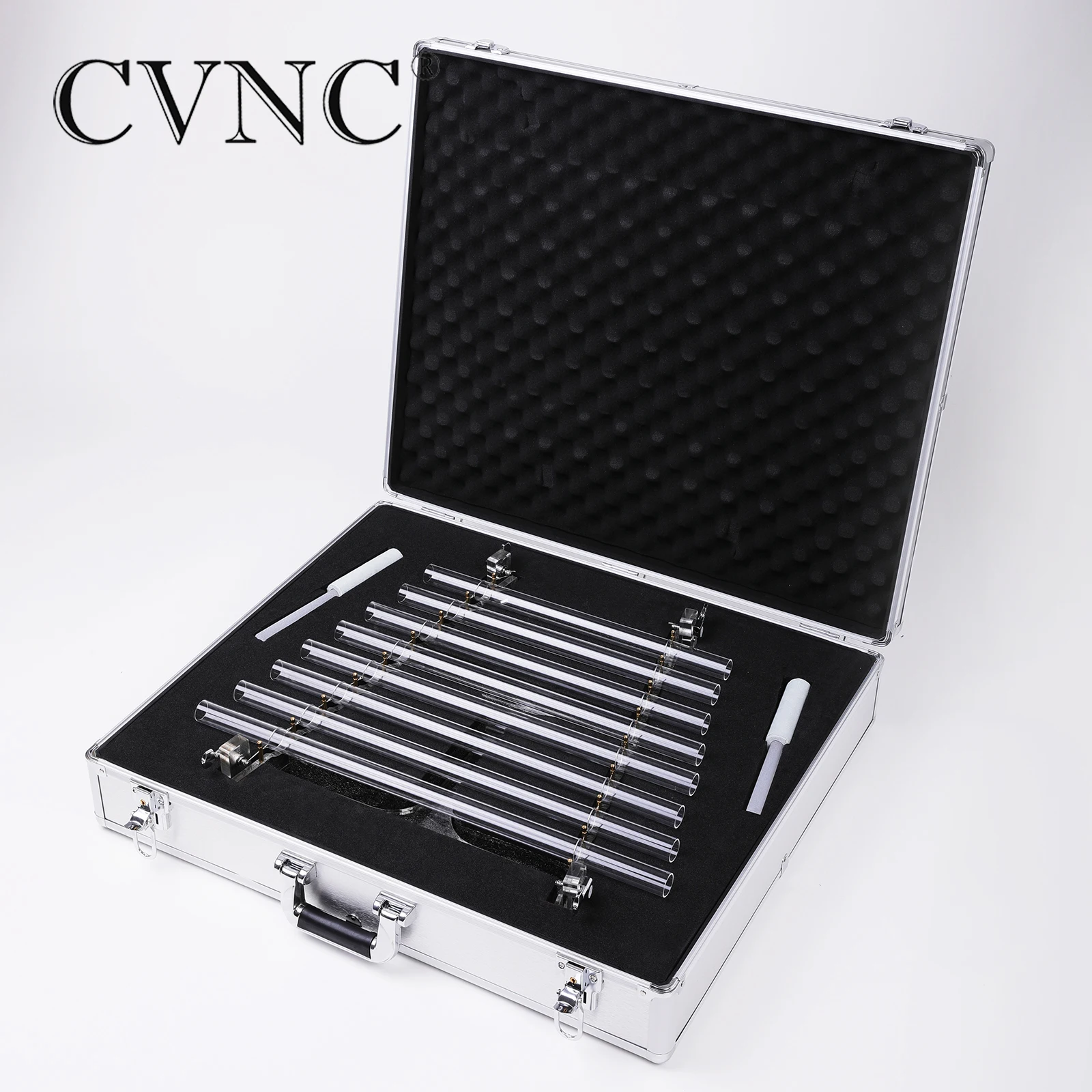 CVNC 440 Hz или 432Hz 8 трубок Note CDEFGABC Cear кварца кристалл пение арфа с алюминиевым сплавом