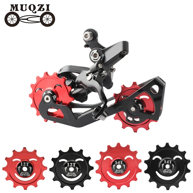 Задний переключатель передач MUQZI Bike 12T 14T железная дорога для горного и дорожного