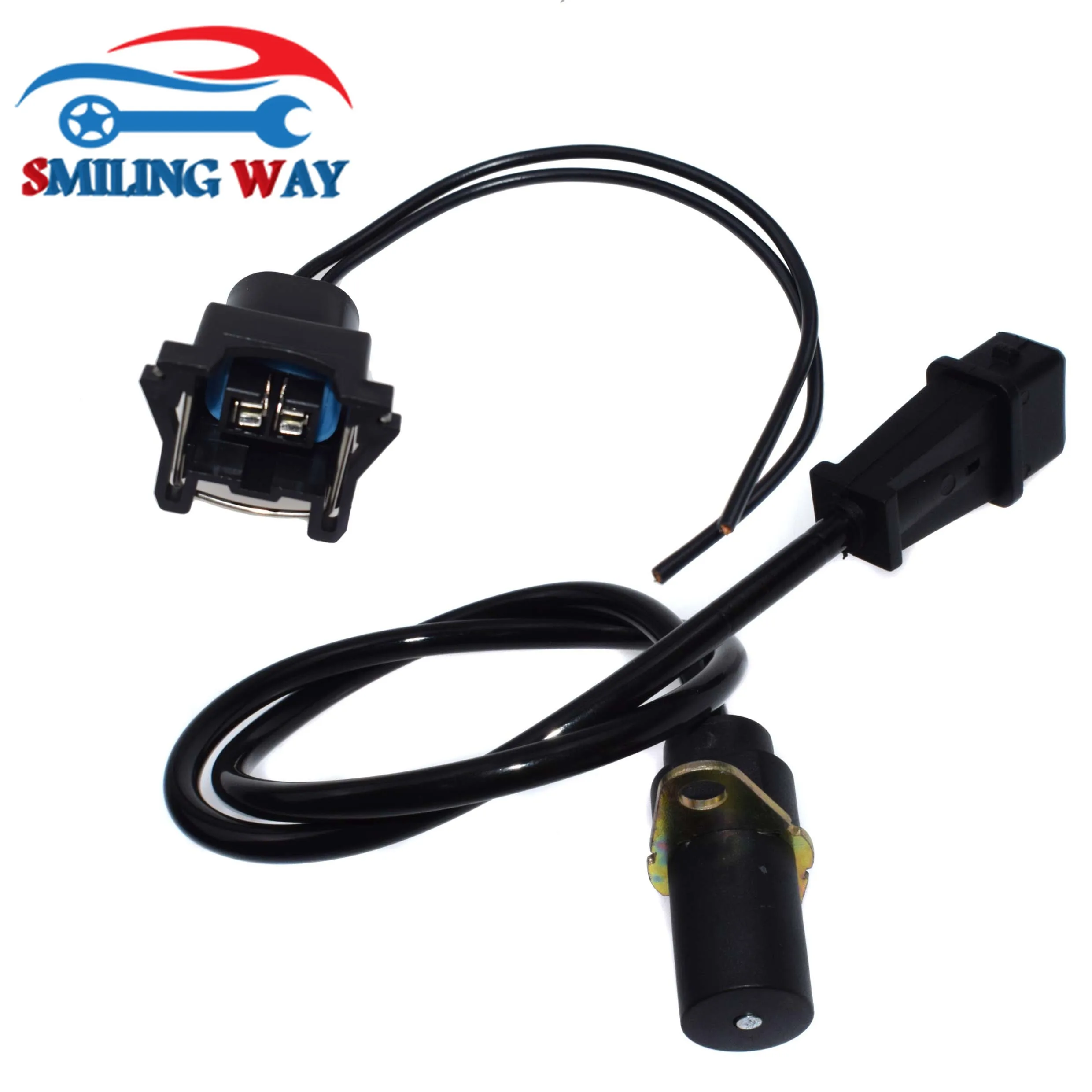 Датчик положения коленчатого вала SEN8D + штекер разъема для Ford Magneti Marelli Fiat Lancia Alfa
