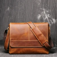 men bags genuine leather briefcase cow leather messenger shoulder laptop bag mens business a4 files package designer work bag