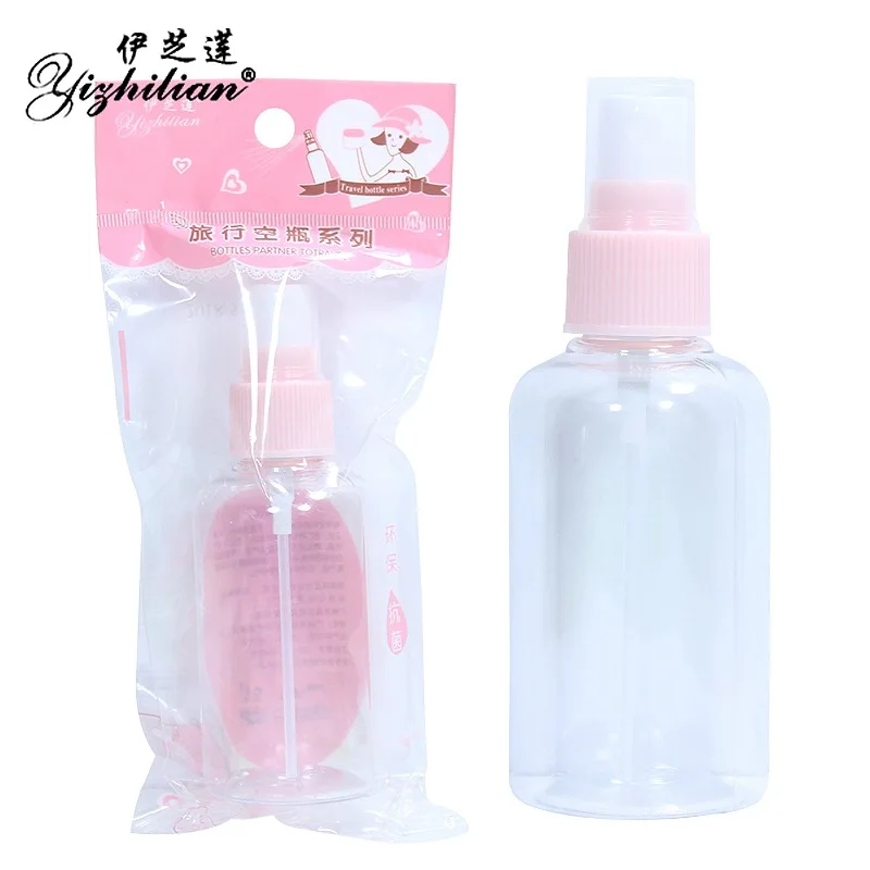 75 мл прозрачная сумка для макияжа лейка малая бутылка-спрей увлажняющий упаковка
