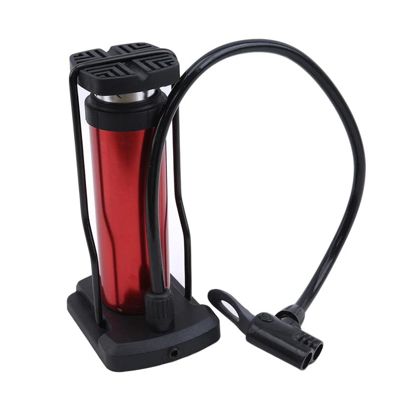 Велосипедный мини-насос насос велосипедный напольный с ножной активацией