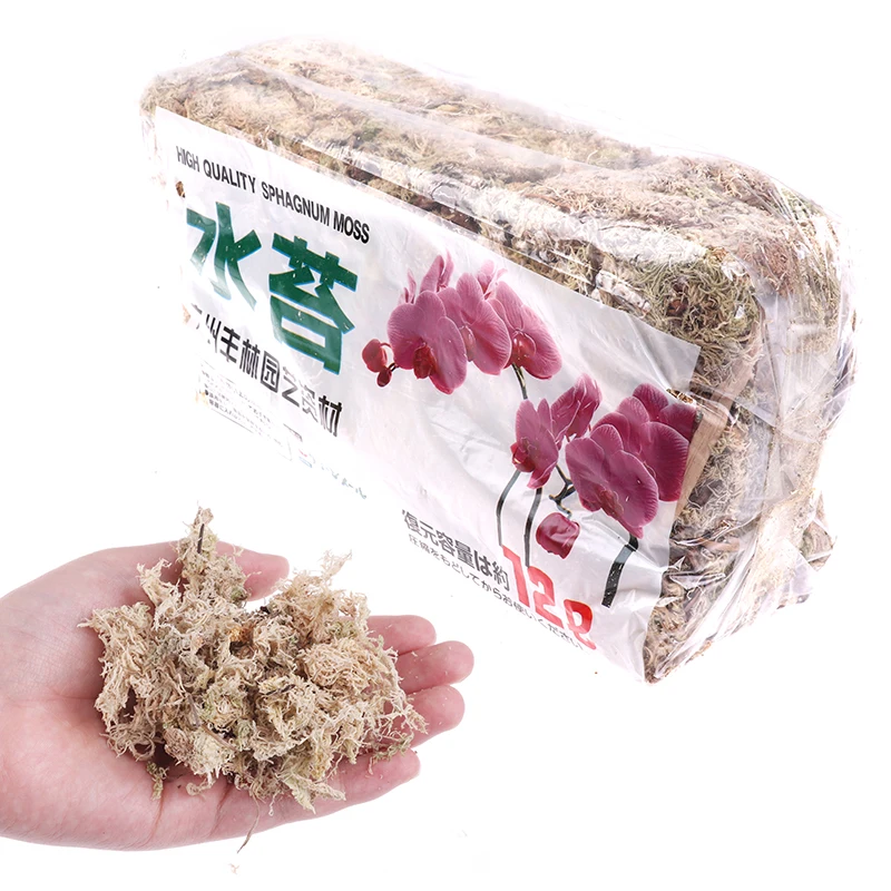 Увлажняющее органическое удобрение Sphagnum 120 г для защиты корней орхидеи | Дом и сад