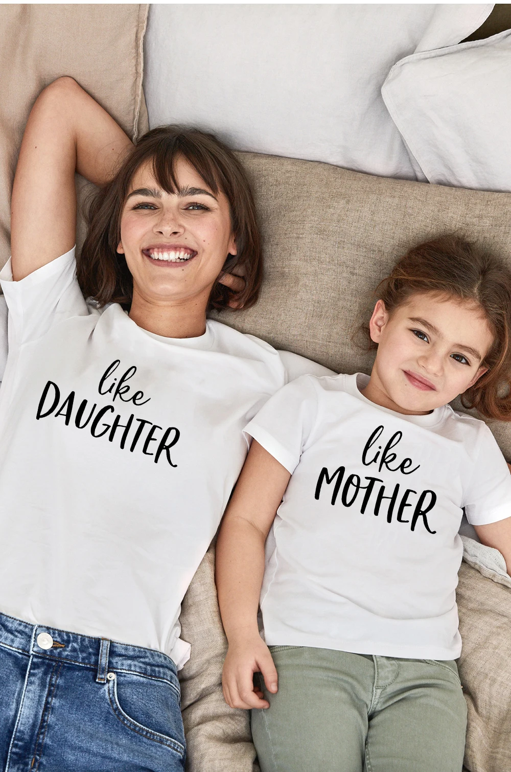 1 шт. как у мамы и дочки забавные одежда для рубашка Костюмы в стиле Мама я Милая