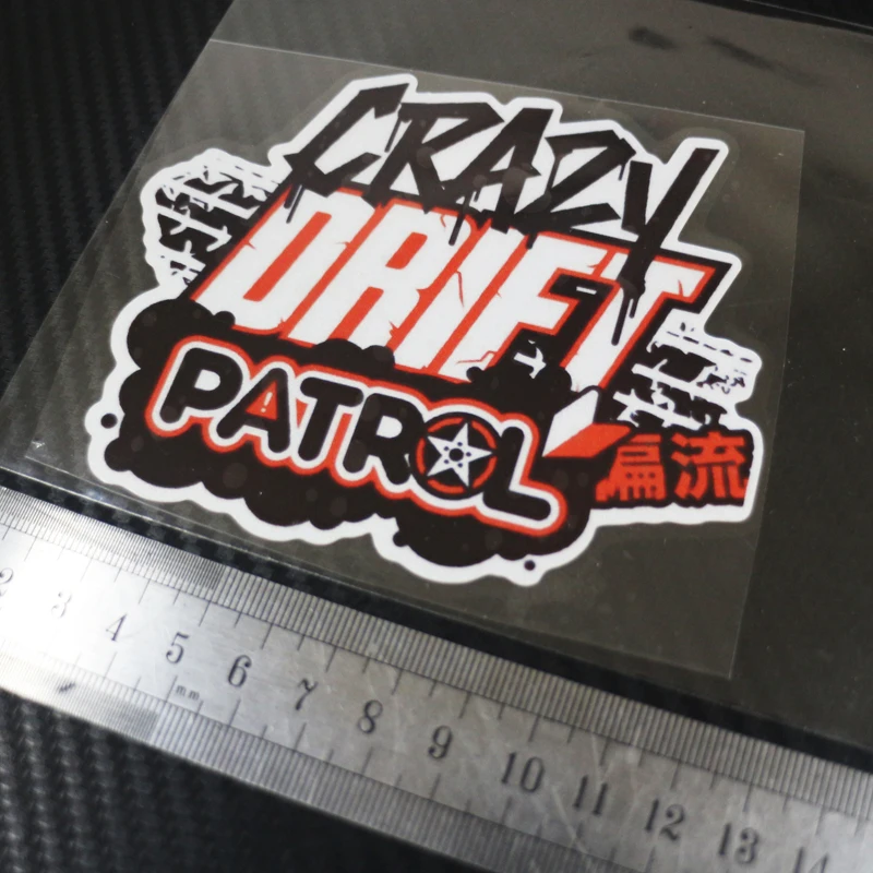 1 шт. автомобильный Стайлинг наклеивающиеся Переводные картинки для детей drifT CRAZY