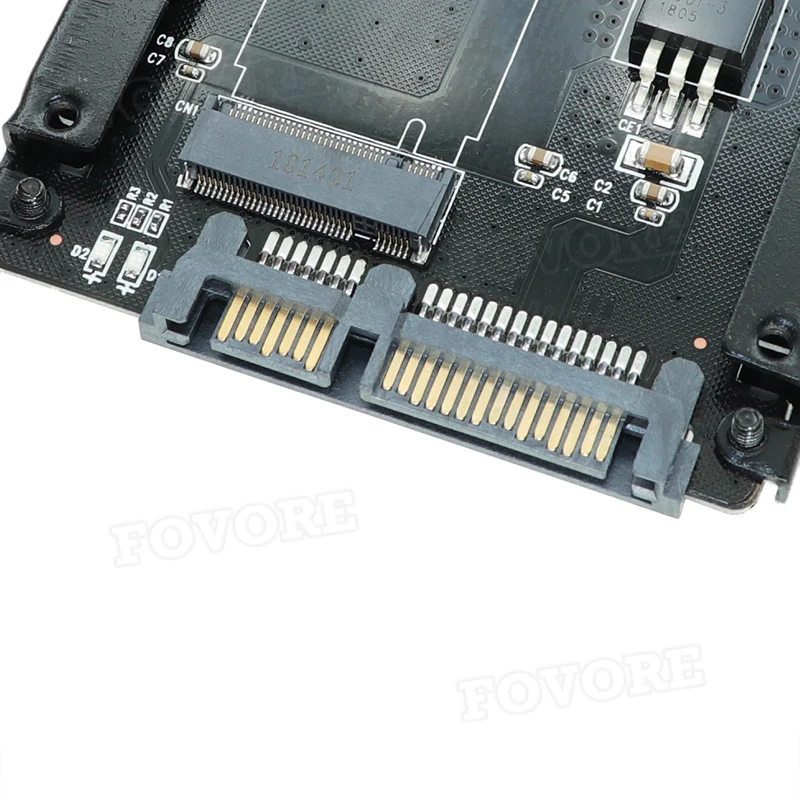 Металлический Чехол B + M Key M.2 NGFF SSD до 2 5 SATA 6 карта адаптера с разъемом для корпуса M2