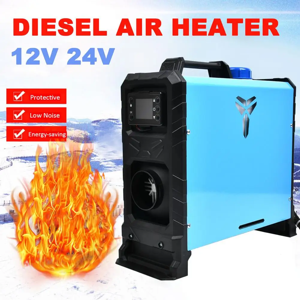 

12V 1KW-8KW Ignition Copper Heater Integrated Low Fuel Autonomous Heater 24 V Diesel Heater For Trucks Trailers RVs Campers