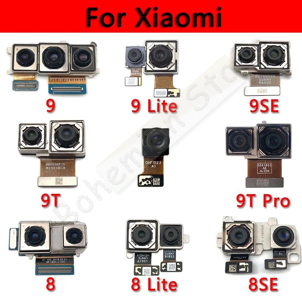 

Original For Xiaomi Mi 6 6X 8 9 9SE 8SE SE Lite 9T Pro Wide Big Main Back Rear Camera Module Flex Cable Phone Parts
