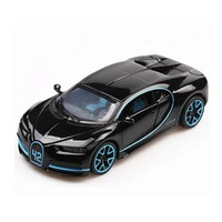 kidami 132 alloy diecast model car bugatti chiron diecasts toy vehicles pull back sound light toys gifts for children kids