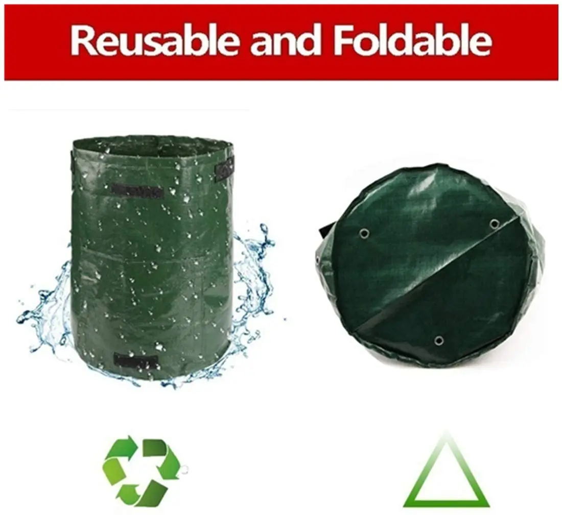 Пакеты для выращивания картофеля с окном контейнер растений фильтр воды съемные