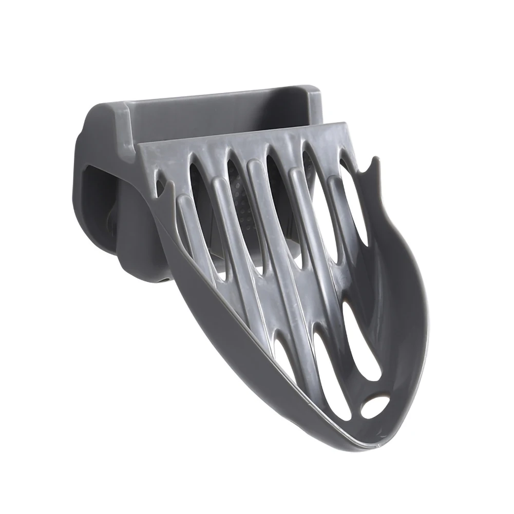 

3 In 1 Creative Punch-free Soap Box Bathroom Holder Wall Hanging Rack Tools