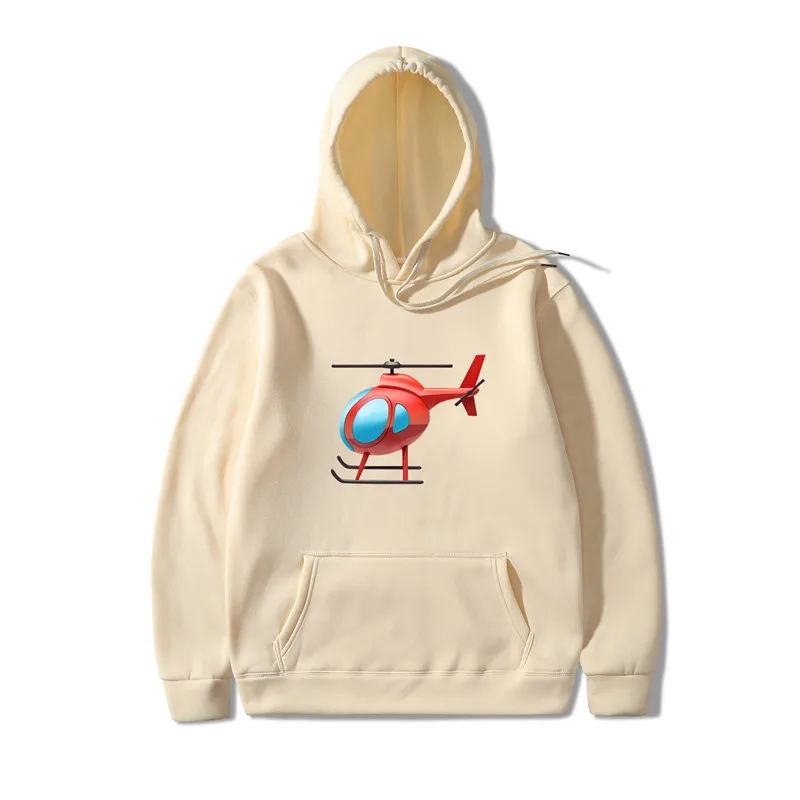 2020 толстовка с капюшоном вертолетом для мужчин и женщин принтом вертолета