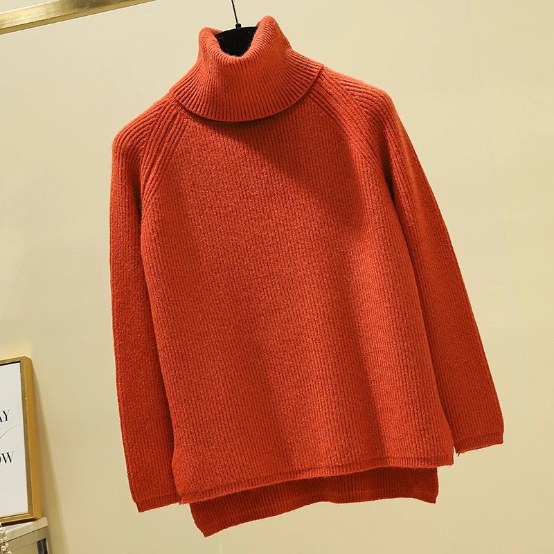 Женские свитера трикотажная рубашка пуловер Топ 2019 Новая мода Осень Зима