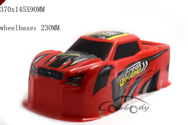 1/12 1/10 1/14 внедорожный грузовик корпус для HPI Savage XS FLUX El Camino SS HSP 94111 REDCAT FS LC RACING TM E5 WLTOYS грузовик - Цвет: K