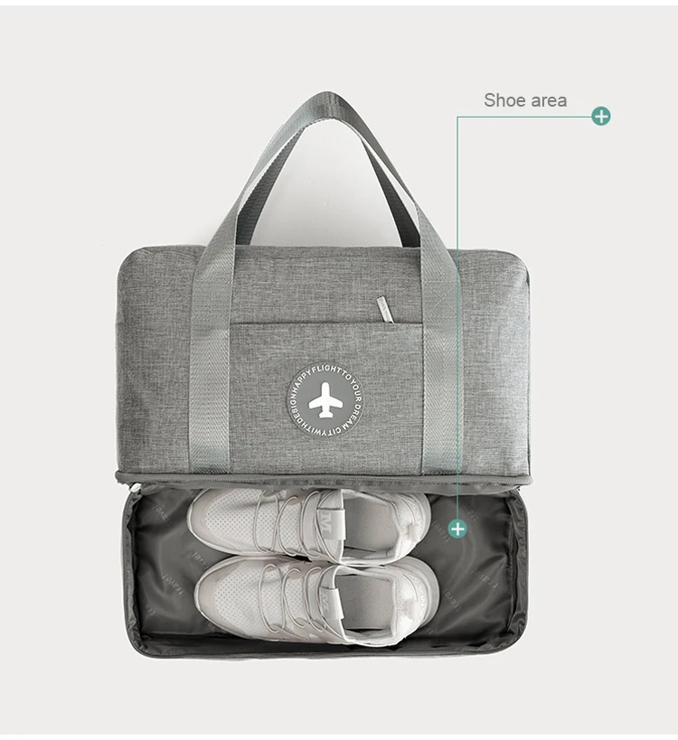 Портативные дорожные сумки для обуви унисекс, водонепроницаемые, влажные, сухие, разделительные, спортивные, на молнии, сумка для хранения багажа, аксессуары, принадлежности