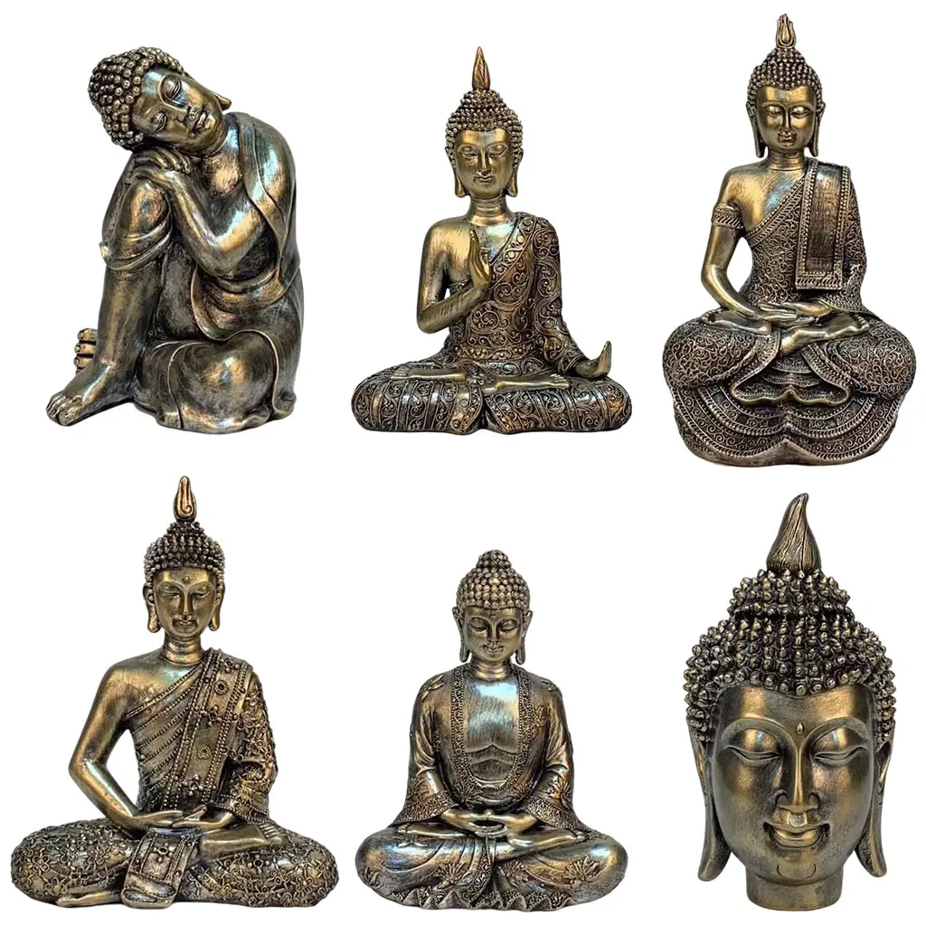 

Статуи Будды для домашнего декора, статуя Будды дзен, декор Будды для медитации