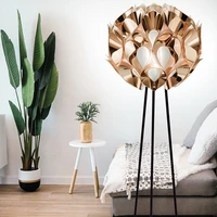 fq simple modern living room side table sofa bedroom bedside personality vertical floor lamp