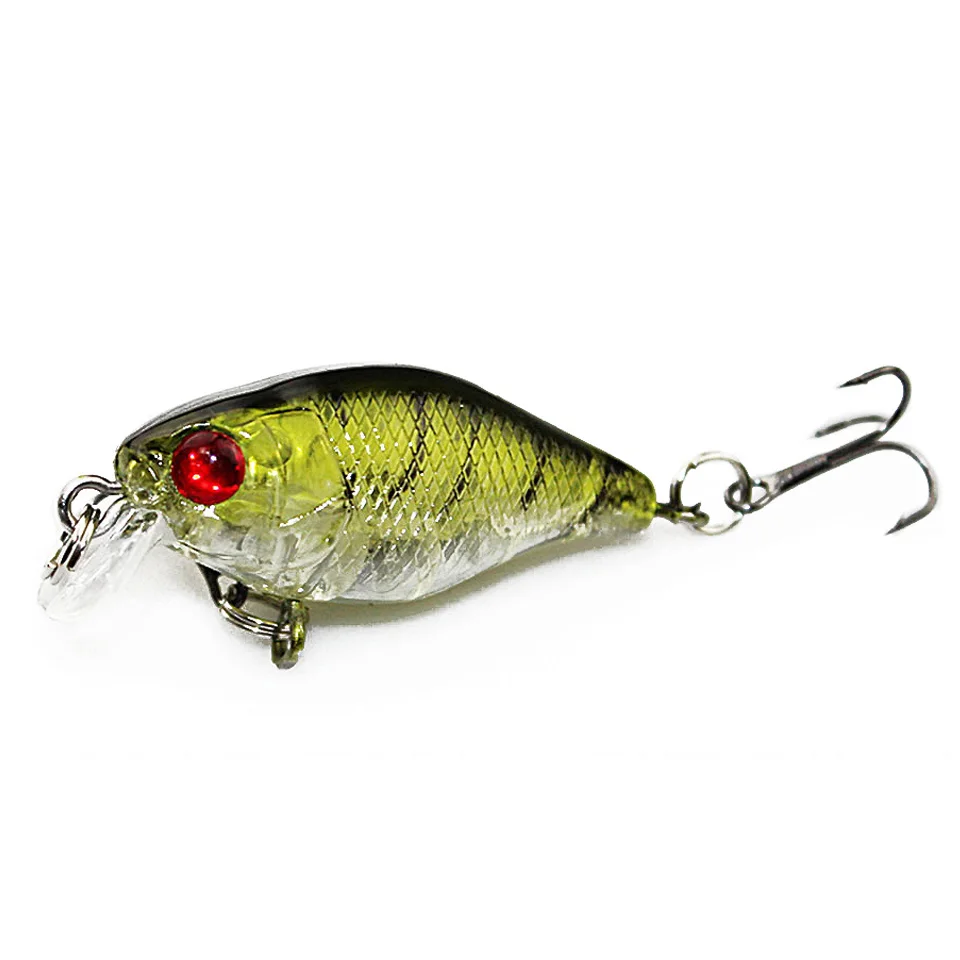 Walk Fish 1 шт. 4 см 2 г плавающая рыболовная приманка искусственная жесткая с крючком