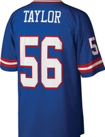 customized stitch for lawrence taylor men women kid youth color white blue american football jersey t shirt