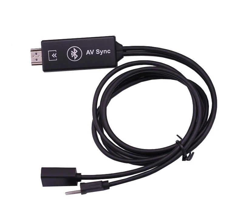 Bluetooth AV адаптер USB HDMI кабель для iPhone XS X iOS Xiaomi Huawei Samsung Type C Micro Android 5 0 телефон ТВ