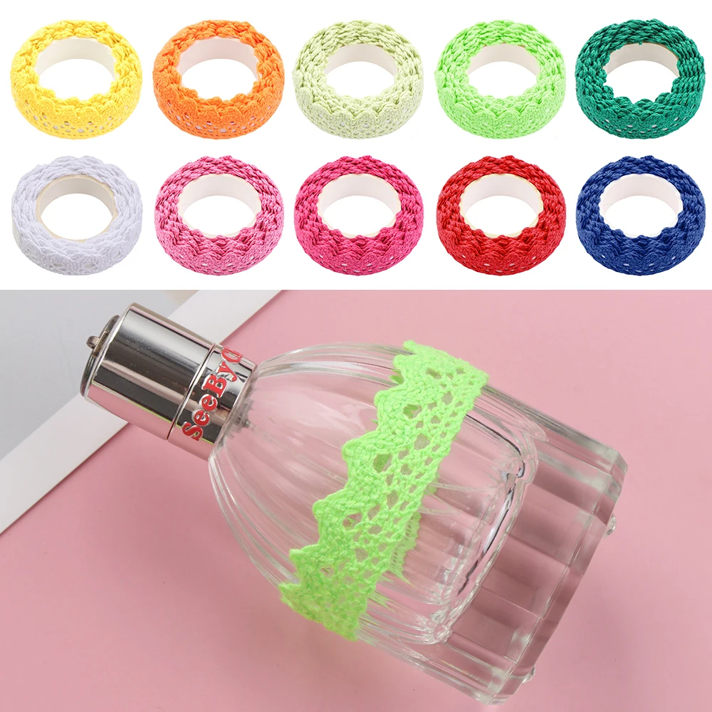 1 8 м/рулон новый рулон кружева сделай сам декоративная Липкая лента для