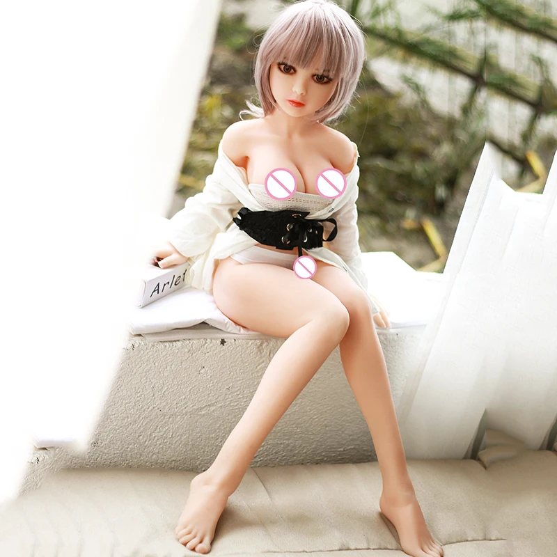 Мини кукла из тпе 100 см Силиконовая грудь Реалистичная любовь полное тело ТПЭ