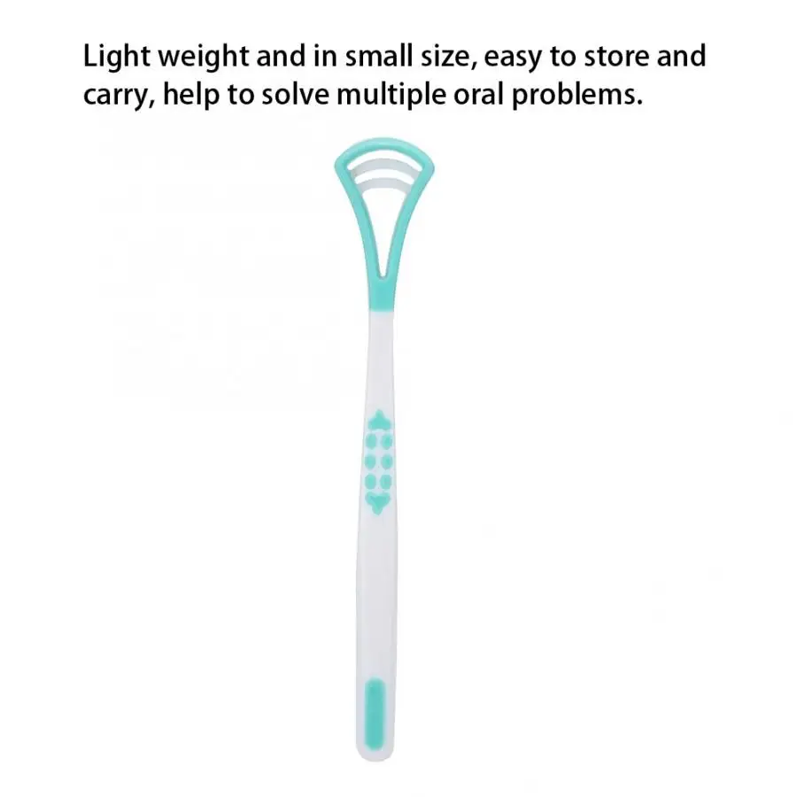 Зубная щетка скребок для языка бактерии удаление грязи и неприятного дыхания с