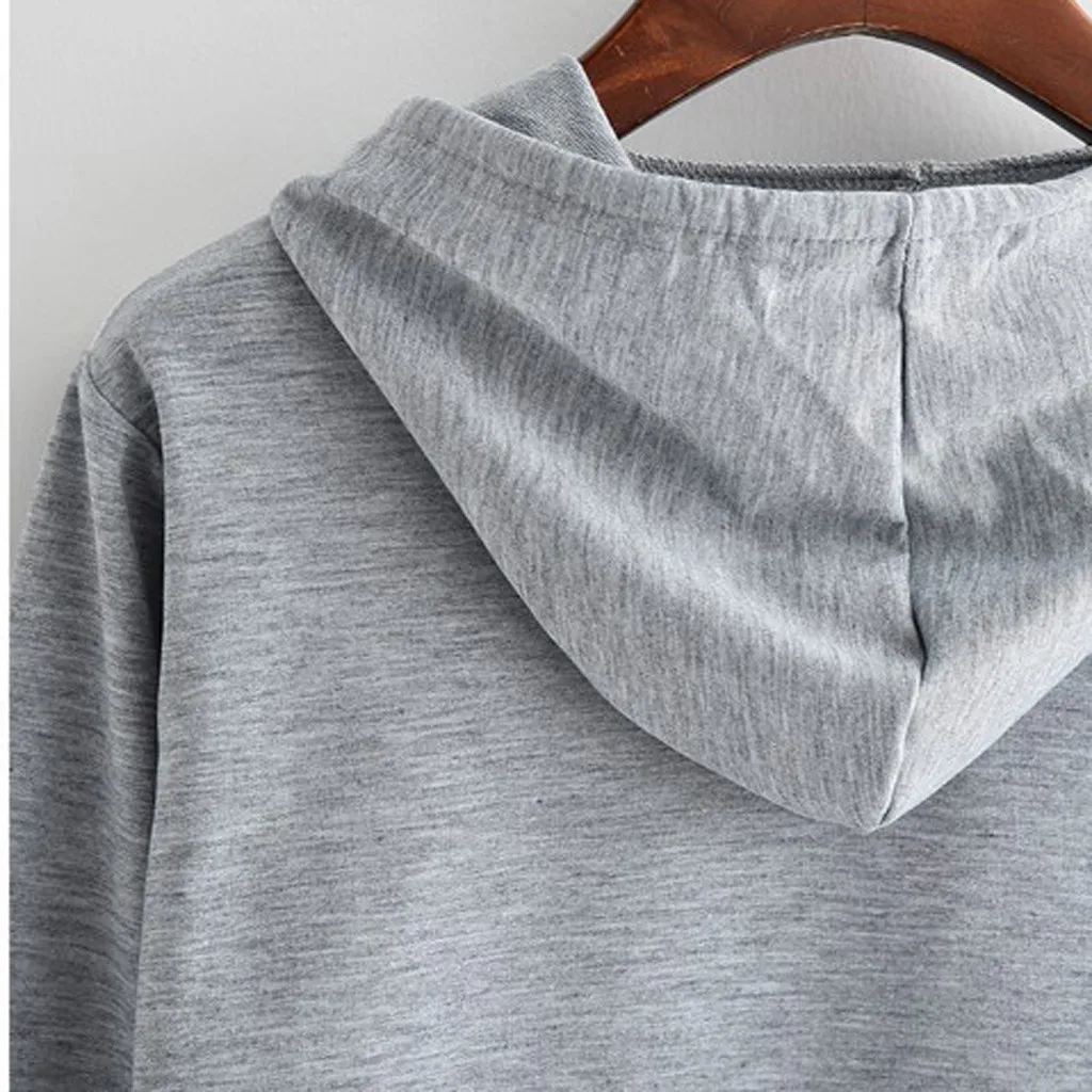 Женские повседневные толстовки с принтом круглым вырезом рисунком кота длинными