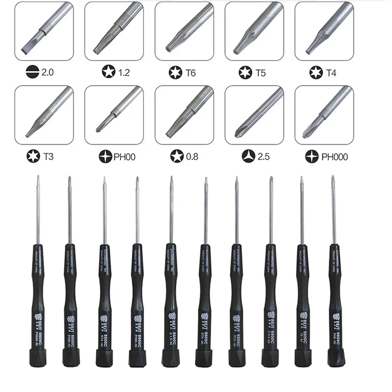 Набор Магнитных отверток Phillips Pentalobe Tri wing Torx инструменты для ремонта iphone ПК