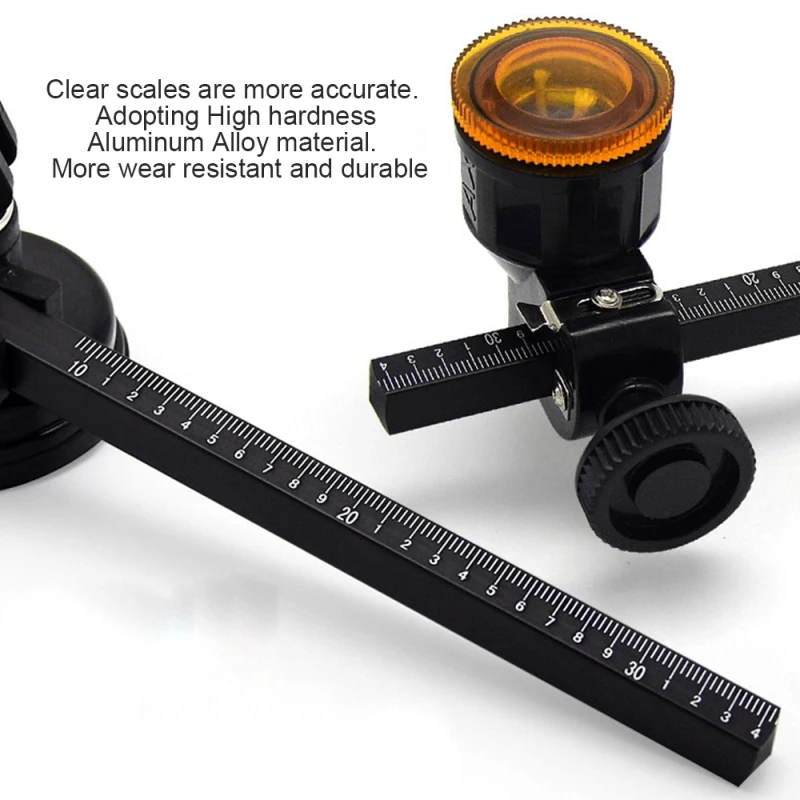60cm/23.6 Inch Circle Glass Cutter Tool Heavy Duty Circular Glass Cutter Compasses Type Industrial Grade Glass Circle Cutting