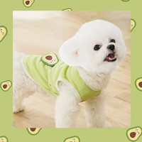 puppy dog clothes vest t shirt yellow green pet puppy summer vest small dog dogs clothing for small apparel t shirt apparel