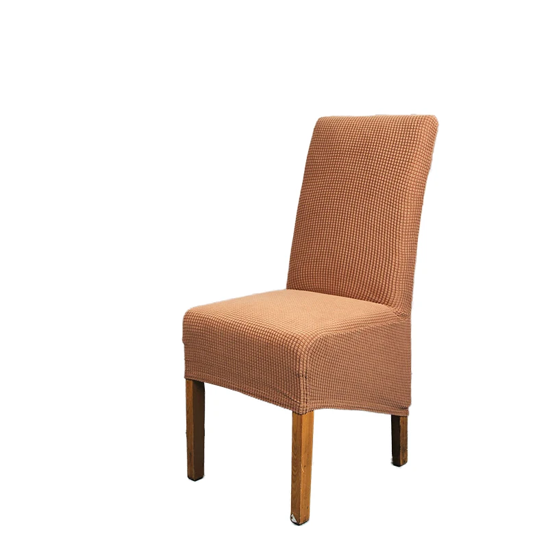 1 шт. однотонное покрытие для стула полиэстер на стол чехлы протектор столовой