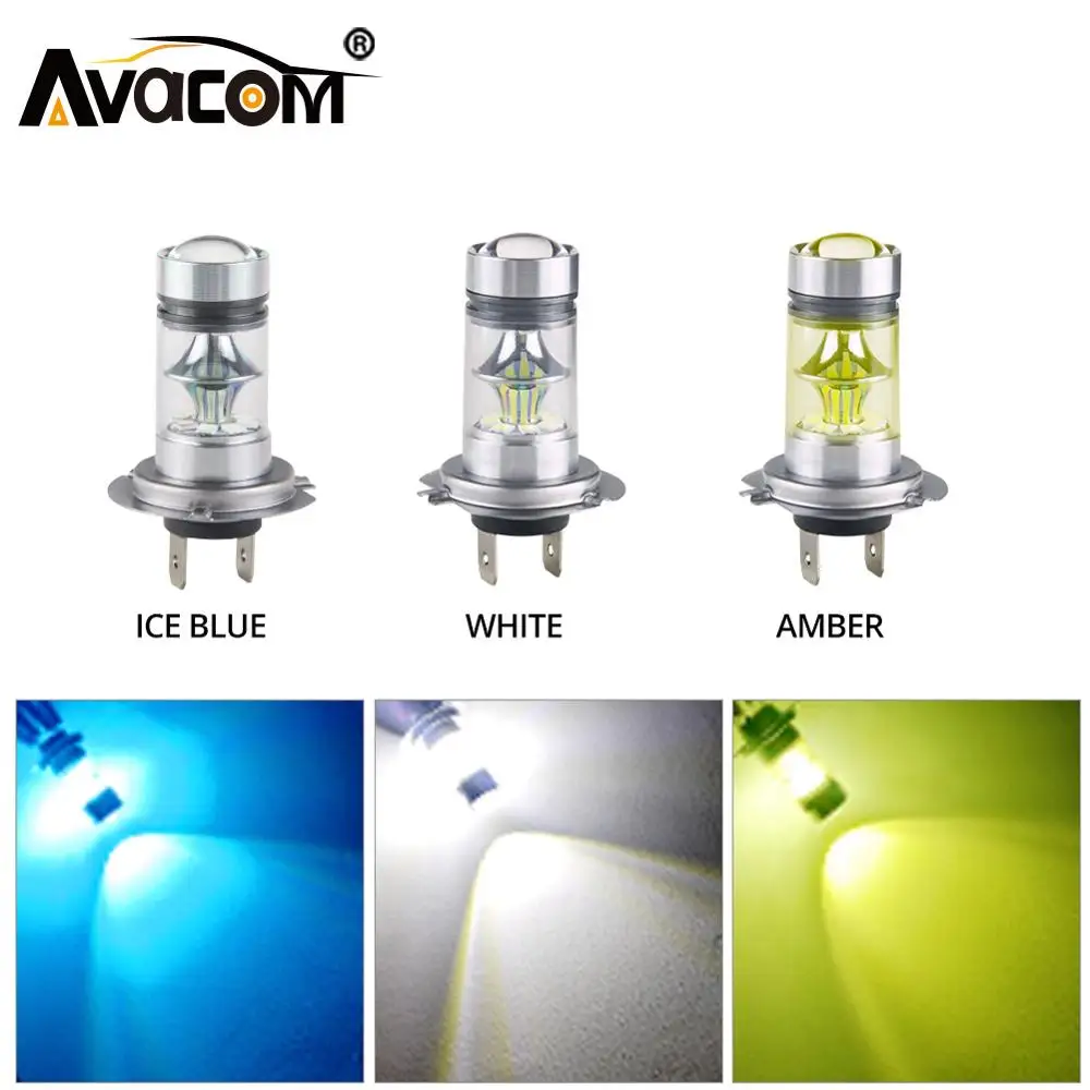 Автомобильные противотуманные фары Avacom 2 шт. светодиодный H7 H11 H3 12 В 1200Lm 9005/HB3 9006/HB4