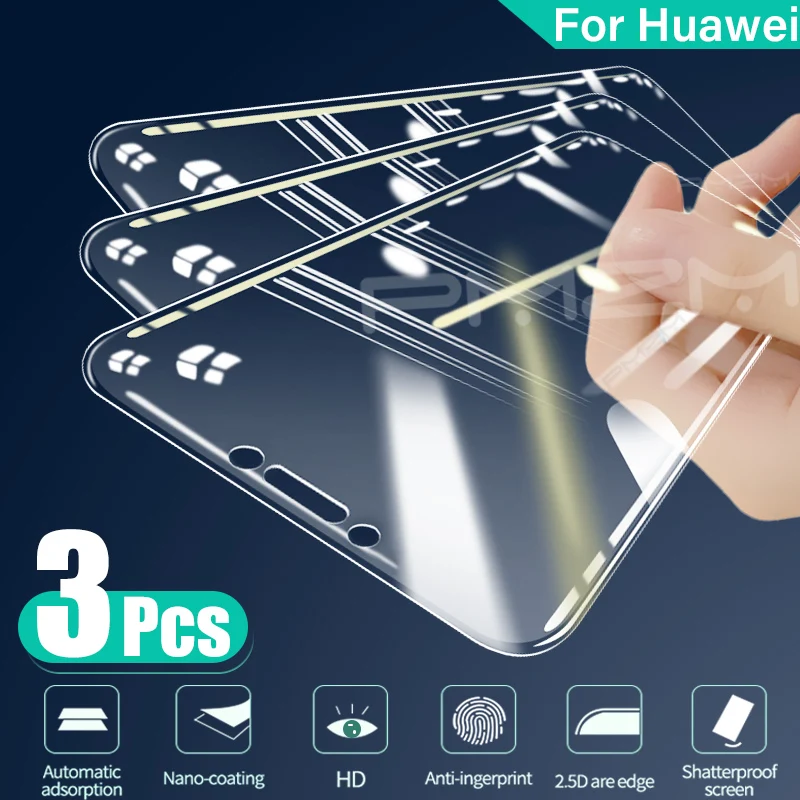 Закаленное стекло для Huawei Nova 3 3i 5 5i 5T Защитное экрана Mate 10 Pro 20 30 Lite стеклянная