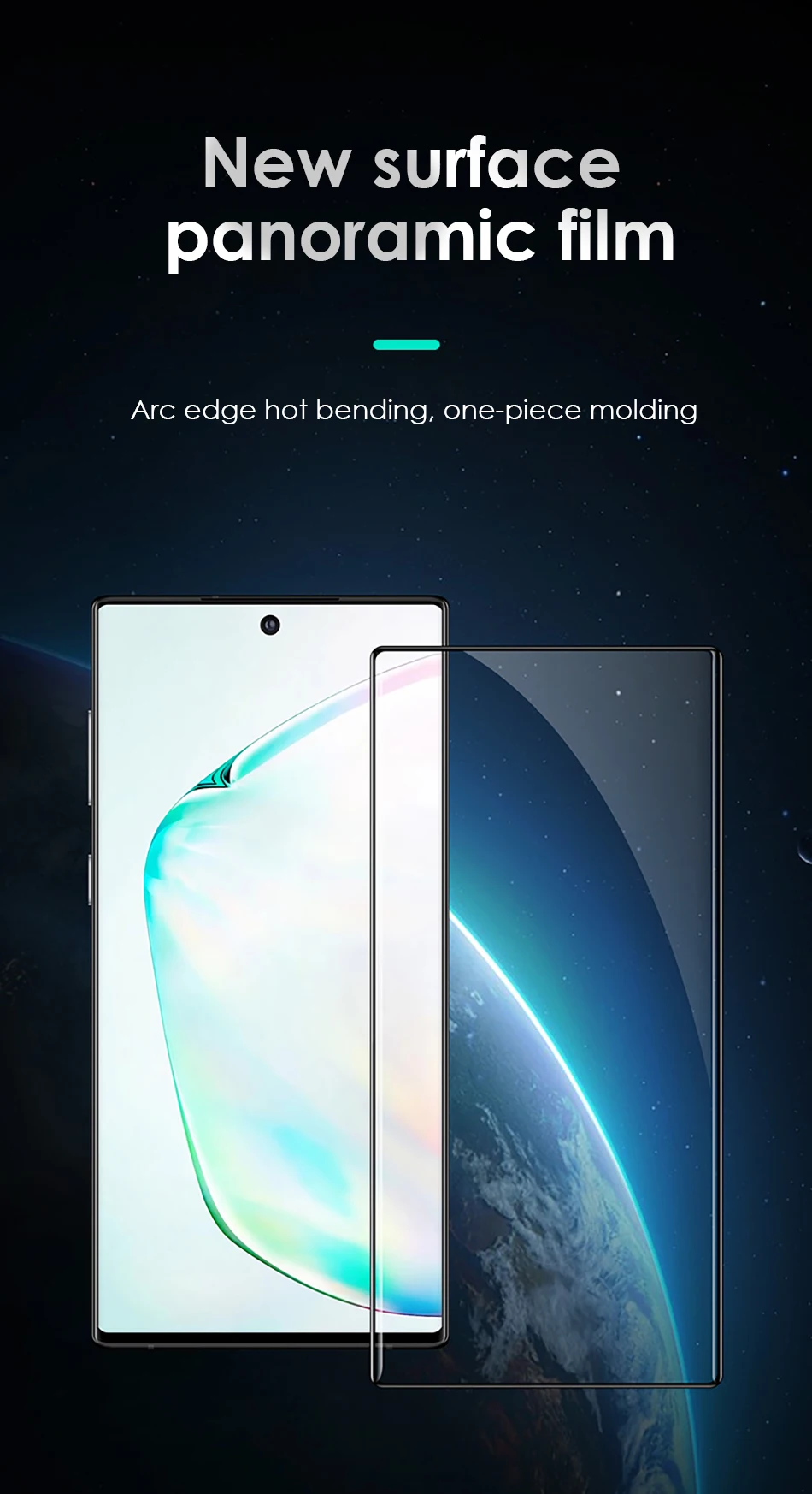 Benks XPRO пленка из закаленного стекла 0,3 мм для samsung Note 10 Plus 10+ 3D изогнутая защитная пленка AGC HD прозрачная стеклянная пленка