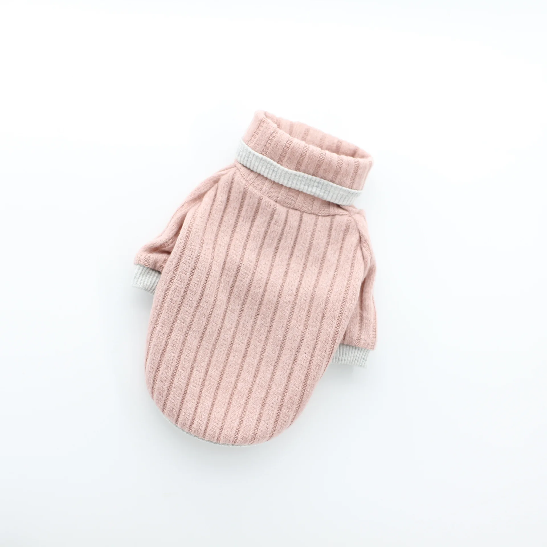 Милая Одежда для собак свитер с высоким воротом джемпер теплая и удобная одежда