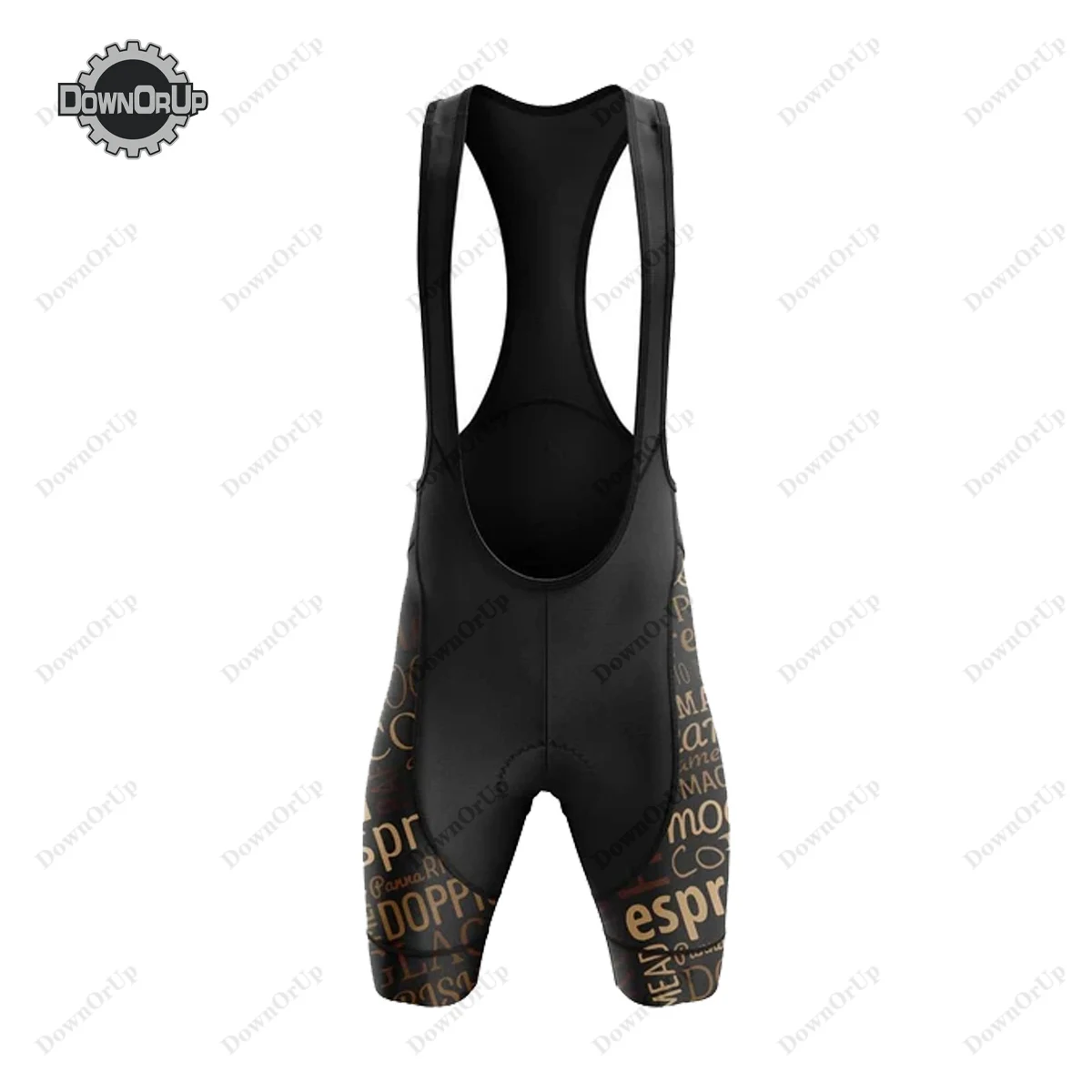 Кофейный велосипедный комплект из Джерси велосипедные футболки и шорты с