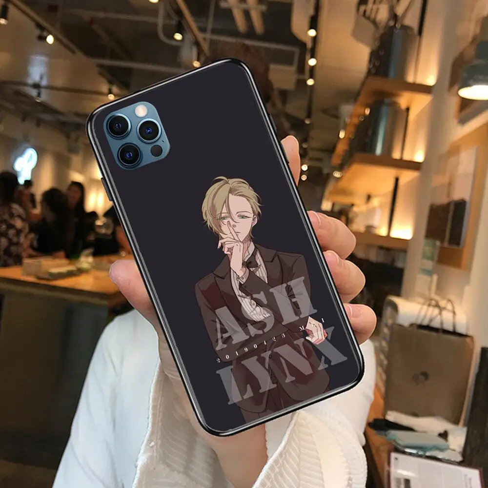 

hot Banana Fish anime Anime Phone Cases cover For iphone 11 Pro Max case 12 8 7 6 S XR PLUS X XS SE 2020 mini mobile cell shell